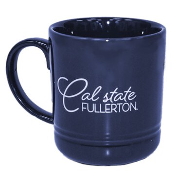 Cal State Fullerton Classy Cafe Mug - Blue